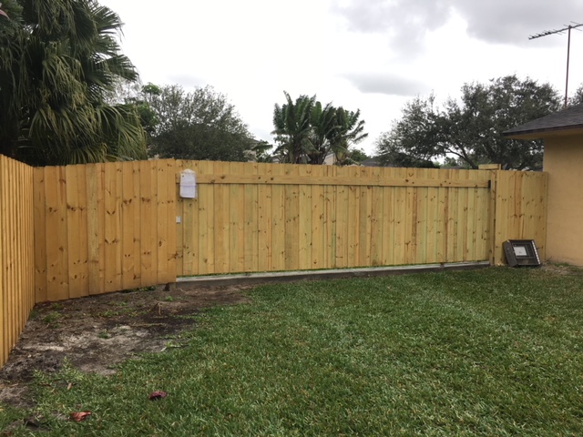 wood fence installation davie fl